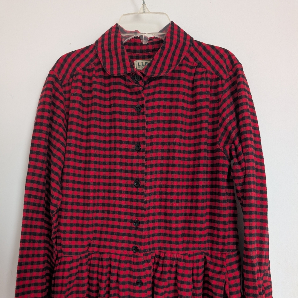 Vintage LL Bean Shirt Dress